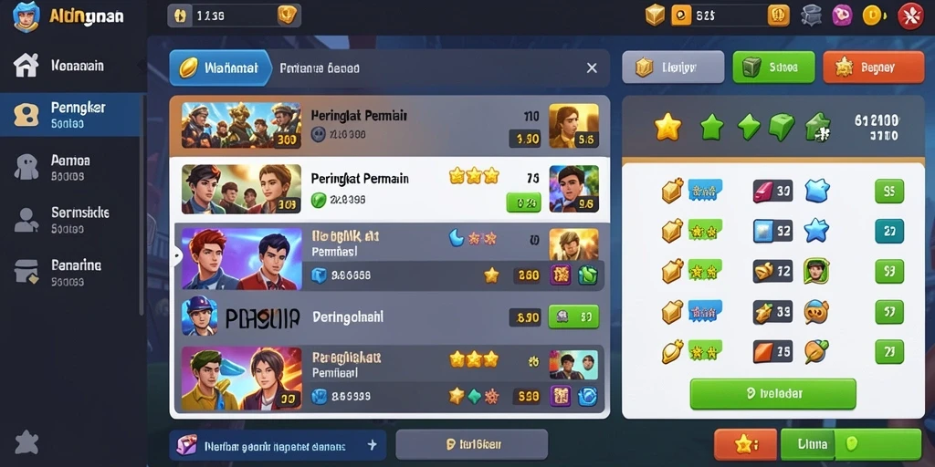 Sistem reward yang menarik untuk meningkatkan pengalaman bermain.