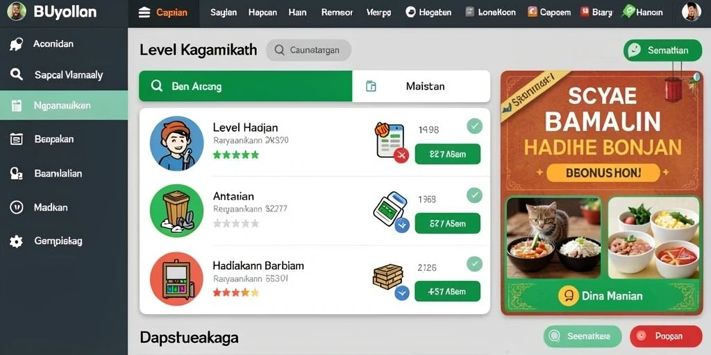 Level yang menantang dengan desain yang kreatif.