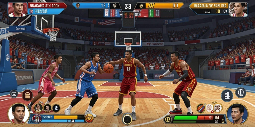 Mode multiplayer yang seru bersama teman-teman.