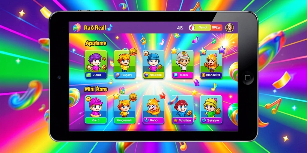 Screenshot 3: Fitur upgrade karakter yang menarik.