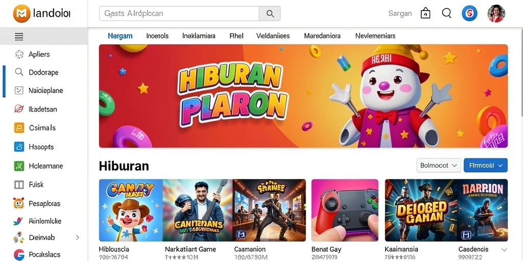 Level petualangan yang penuh warna dan tantangan.