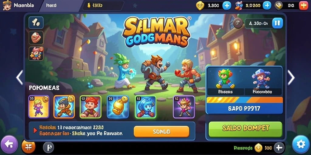 Mode multiplayer yang seru untuk bertanding dengan teman.