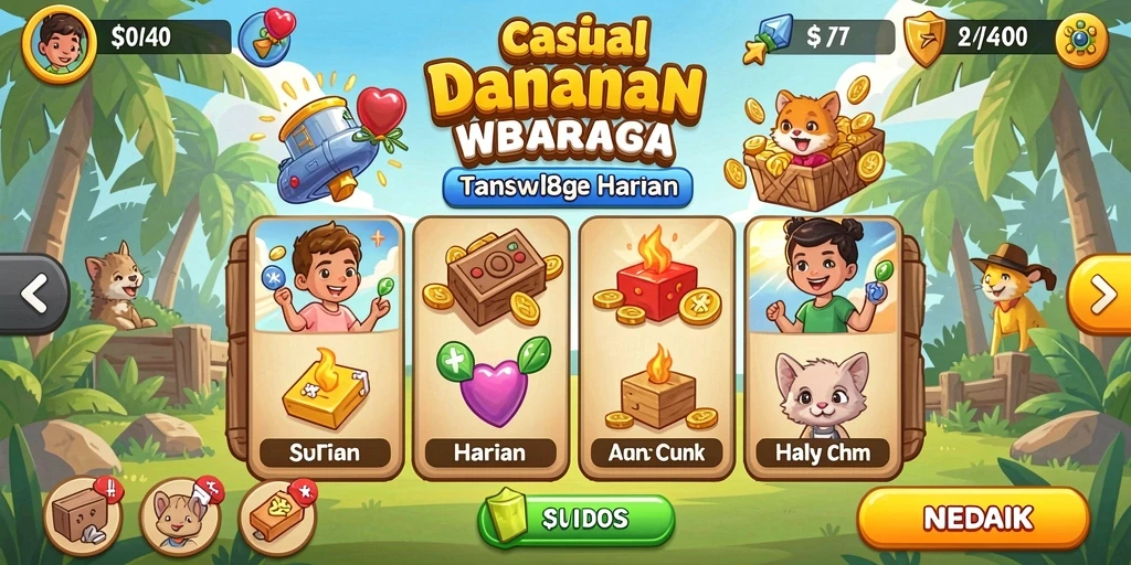 Komunitas aktif yang mendukung interaksi peminat game.